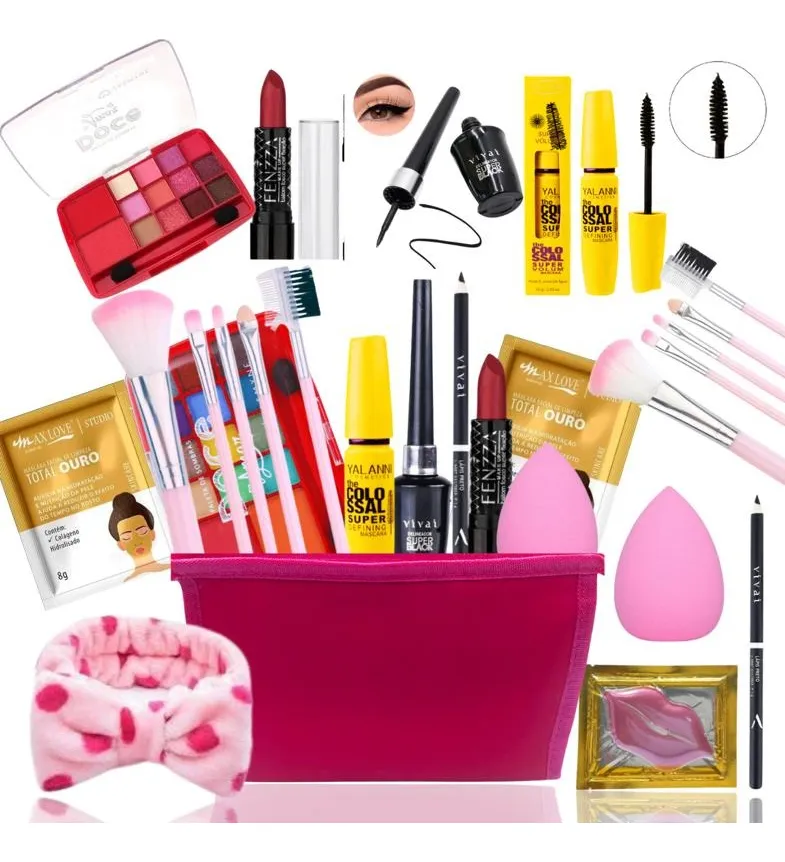 Kit Presente Maquiagem Presente Feminino Adolescente Menina Sortidas