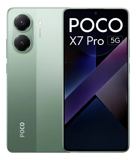Celular Xiaomi Poco X7 Pro 5g Dual Sim 256gb Verde 12ram 50mpx
