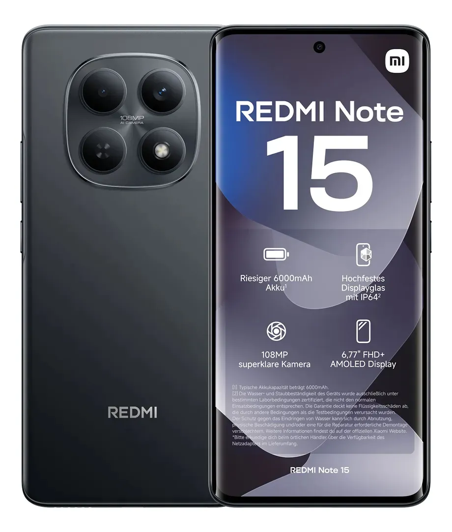 Celular Xiaomi Redmi Note 15 4g Dual Sim 128/6gb Ram 