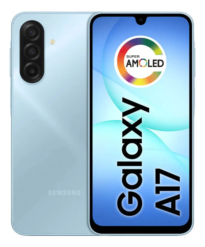 Celular Samsung Galaxy A17 Com Ia, 128gb, 4gb Ram, Câm De 50mp, Tela De 6.7 , Nfc, Ip54